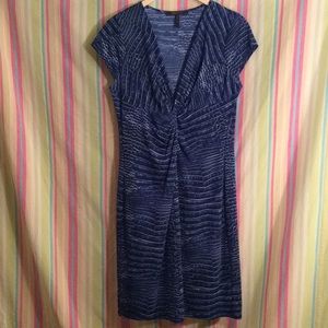 BCBGMaxazria Laila blue dress